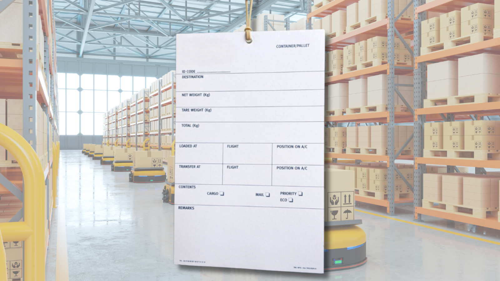 Etiquettes logistiques pour stockage et entrepôts à Creil dans l'Oise proche de Paris